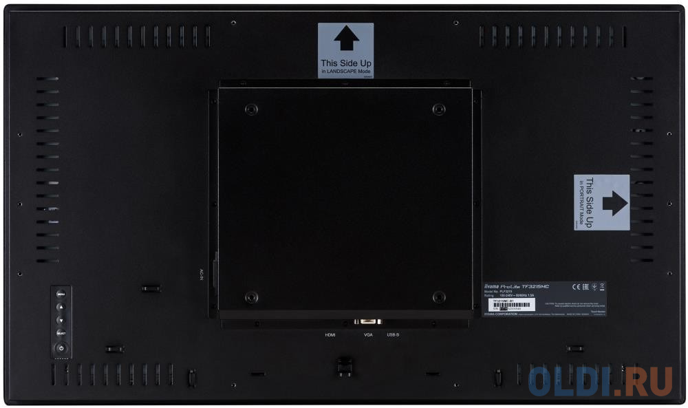 Монитор 32" PCAP Bezel Free 10-Points Touch, 1920x1080, IPS panel