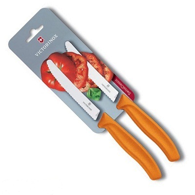Набор ножей Victorinox Swiss Classic, 2шт., оранжевый (6.7836.L119B)