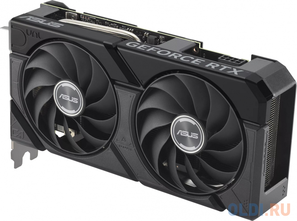 Видеокарта ASUS NVIDIA  GeForce RTX 4060TI DUAL-RTX4060TI-16G-EVO 16ГБ Dual, GDDR6, Ret