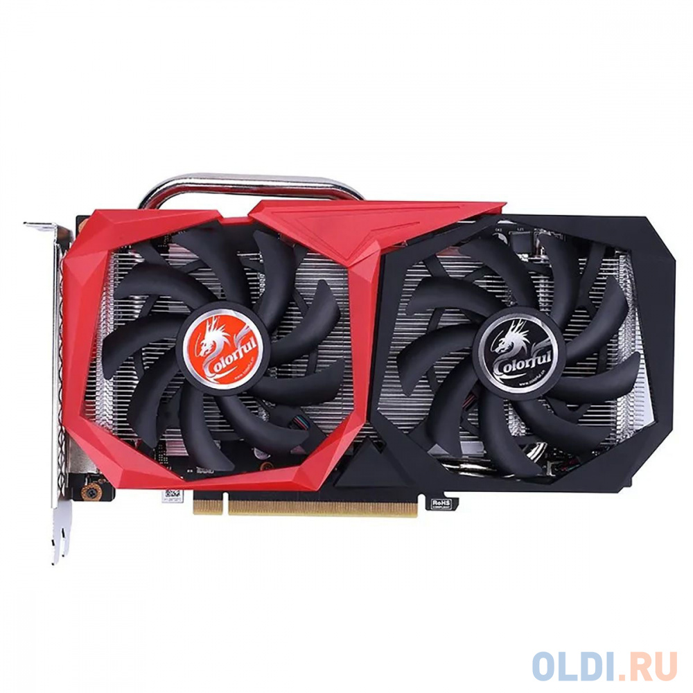 Видеокарта Colorful GTX 1650 EX 4GD6-V 4GB GDDR6 128bit DVI PD HDMI 2FAN RTL