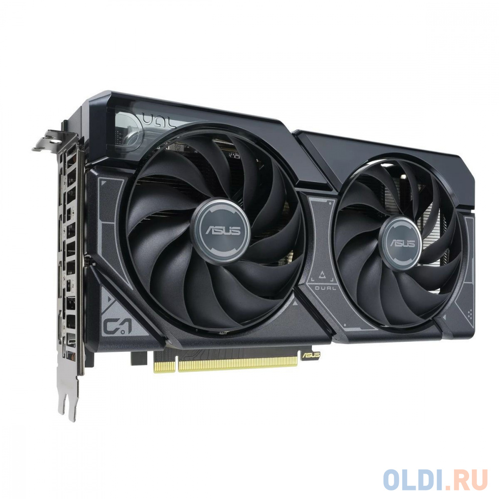 Видеокарта Asus PCI-E 4.0 DUAL-RTX4060TI-16G NVIDIA GeForce RTX 4060TI 16Gb 128bit GDDR6 2535/18000 HDMIx1 DPx3 HDCP Ret