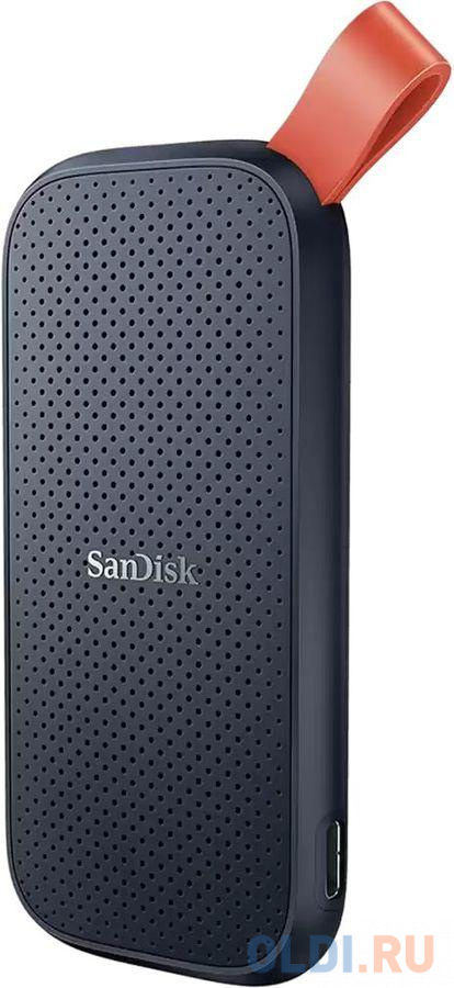 Внешний SSD диск 1.8" 2 Tb USB Type-C SanDisk SDSSDE30-2T00-G25 черный