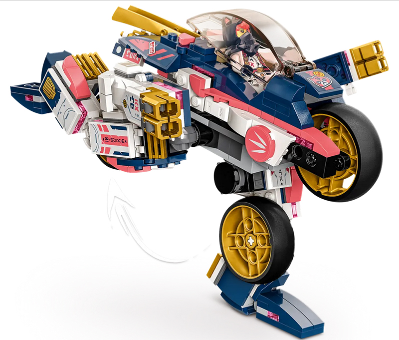 Конструктор Lego Ninjago Soras Transforming Mech Bike Racer 384 дет. 71792 в Москвe