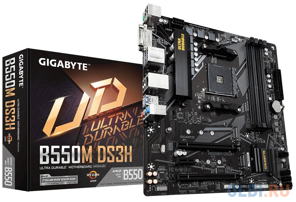 Материнская плата GigaByte B550M DS3H