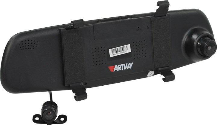 Видеорегистратор зеркало заднего вида Artway AV-601, 2 камеры, 2 камеры, 1440x1080 30 к/с, 120°, microSD (microSDHC)