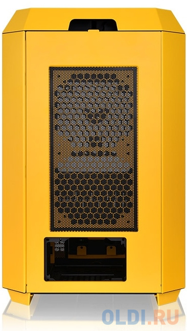 Корпус Thermaltake The Tower 300 Bumblebee желтый без БП miniITX 7x120mm 5x140mm 2xUSB3.0 audio bott PSU