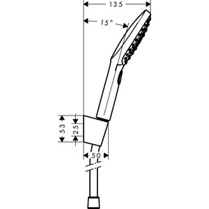 Душевой набор Hansgrohe Raindance Select E 120 (26720000)