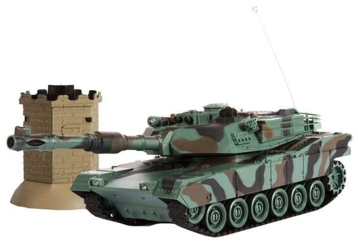 Танк Mioshi Tech "Осада Башни: M1A2", радиоуправление, камуфляж (MAR1207-030) в Москвe