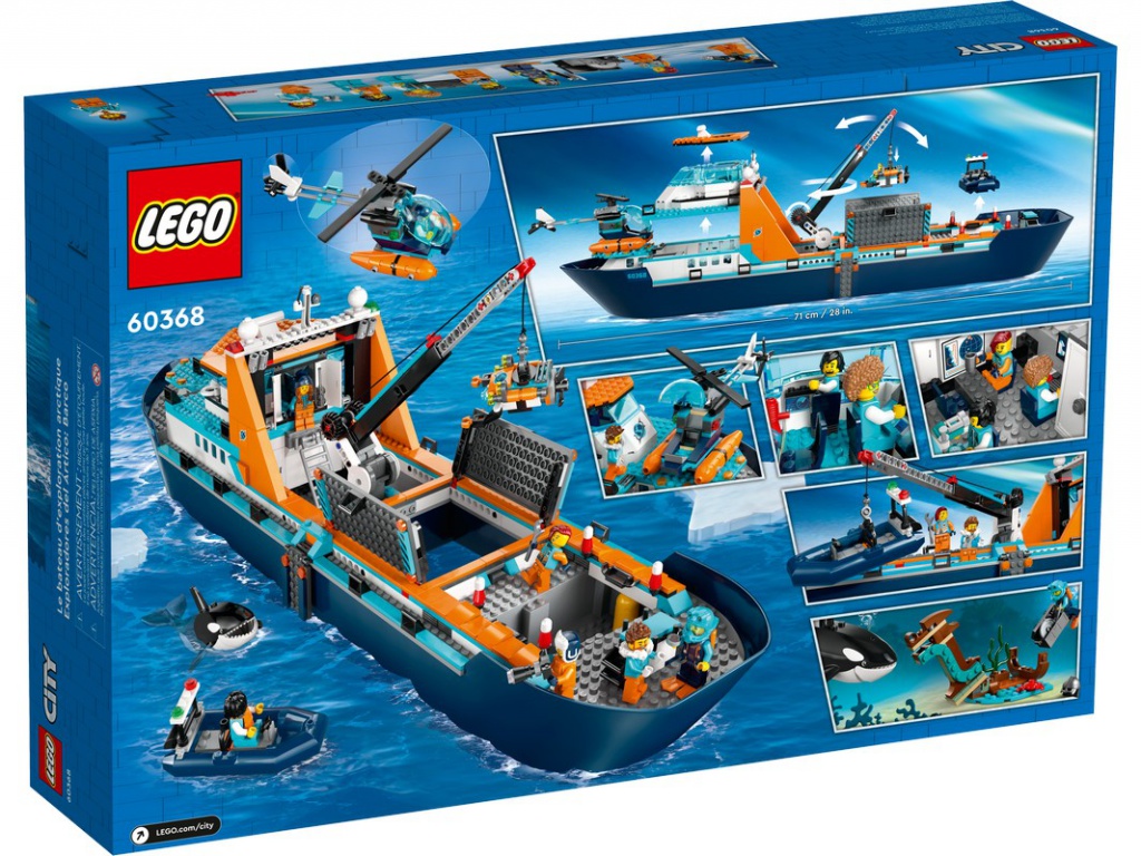 Конструктор Lego City Arctic Explorer Ship 815 дет. 60368