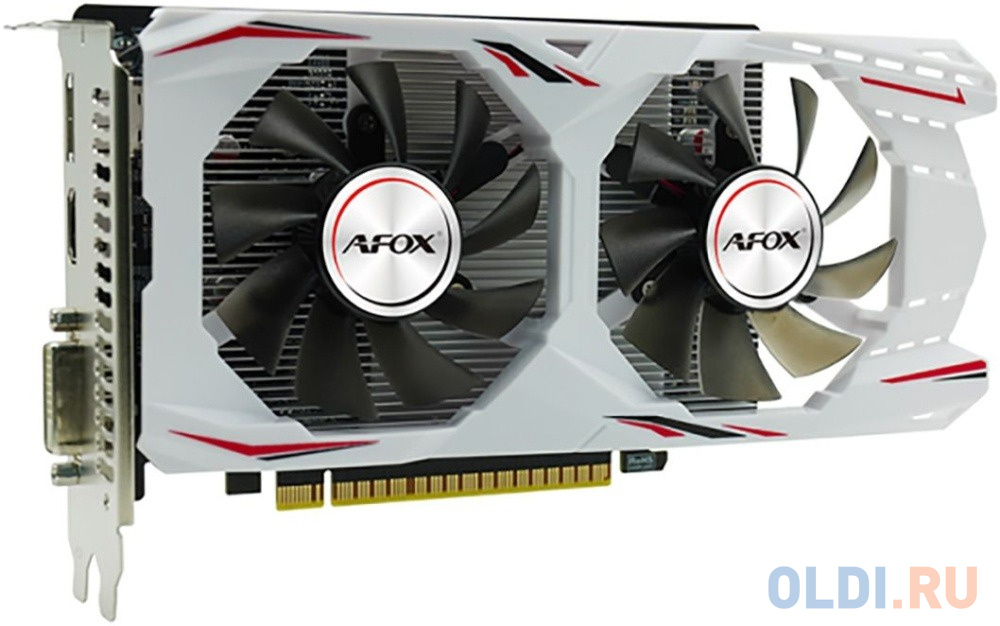 Видеокарта Afox GTX1050Ti 4GB GDDR5 128bit DVI DP HDMI 2FAN RTL