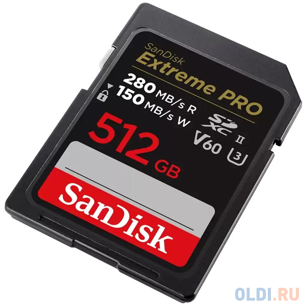 Карта памяти SDXC 512GB UHS-II SDSDXEP-512G-GN4IN SANDISK