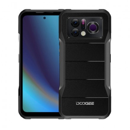 Смартфон DOOGEE V20 Pro, 6.43" 1080x2400 AMOLED, MediaTek Dimensity 700, 12Gb RAM, 256Gb, 3G/4G, NFC, Wi-Fi, BT, 3xCam, 2-Sim, 6000 мА⋅ч, USB Type-C, Android 12, черный (V20Pro Knight Black)