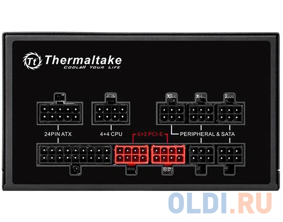 Блок питания Thermaltake PS-SPR-0850FPCBEU-R 850 Вт в Москвe