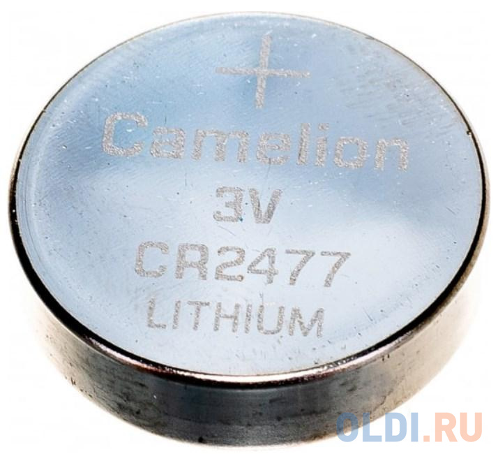 Camelion CR2477 BL-1 (CR2477-BP1, батарейка литиевая,3V) (1 шт. в уп-ке) в Москвe