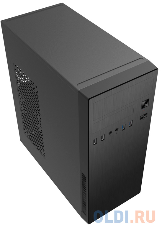 Корпус POWERMAN DA812BK USB3.0 (ATX, 500W PM-500ATX-F, USB3.0x2, USB2.0x2 + Audio, черный) <6131895>