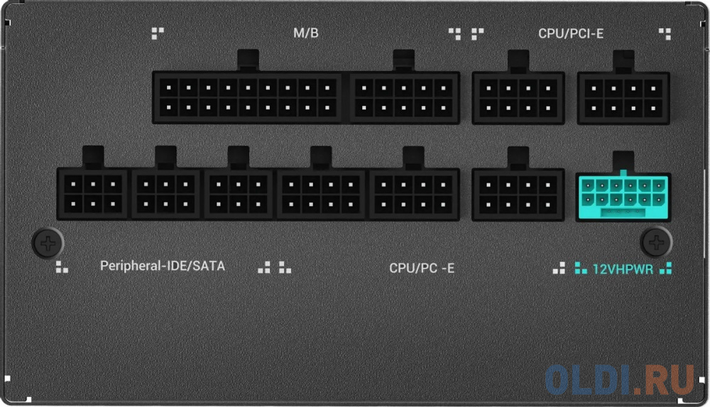 Блок питания 850W Deepcool PX850G (ATX, 20+4 pin, 120mm fan, PCI-E 6+2Px3 16 pin (12VHPWR), 8xSATA) (R-PX850G-FC0B-EU-V2)