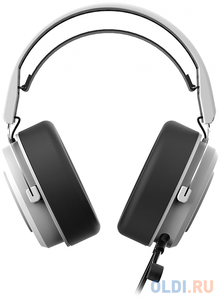 Наушники с микрофоном A4Tech Bloody G535 белый/черный 2м мониторные USB оголовье (G535 (BLACK+WHITE) USB)