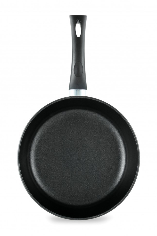 Сковорода Нева Металл Посуда "Особенная" Титан II 26 см, алюминий, антипригарное покрытие, черный без крышки (НМП9126)