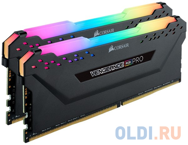 Оперативная память для компьютера Corsair Vengeance RGB Pro DIMM 16Gb DDR4 3600 MHz CMW16GX4M2D3600C18 CMW16GX4M2D3600C18