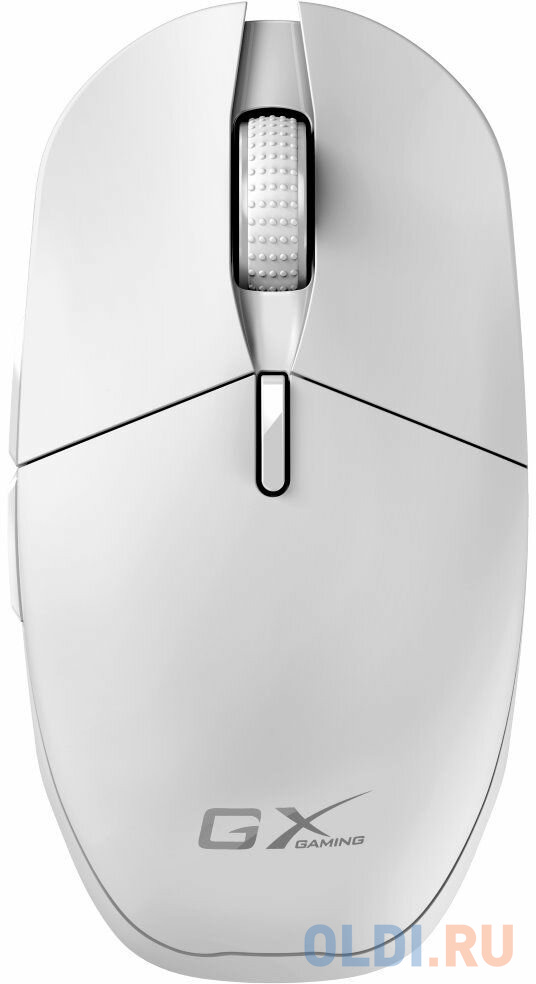 Wireless mouse Genius Scorpion M58250, RGB, AI COPILOT, 800/1600/2400/3200 DPI, color: white