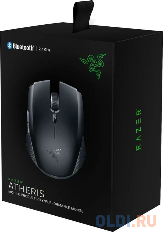 Мышь беспроводная Razer Atheris чёрный USB + Bluetooth