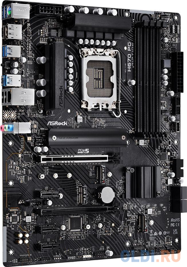 Материнская плата ASRock H670 PG Riptide