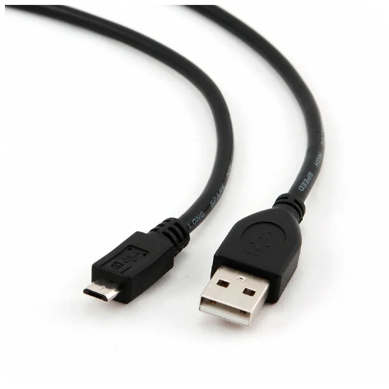 Кабель Micro USB 2.0(Bm)-USB 2.0(Am), экранированный, 1.8м, черный Bion (BXP-CCP-mUSB2-AMBM-018)