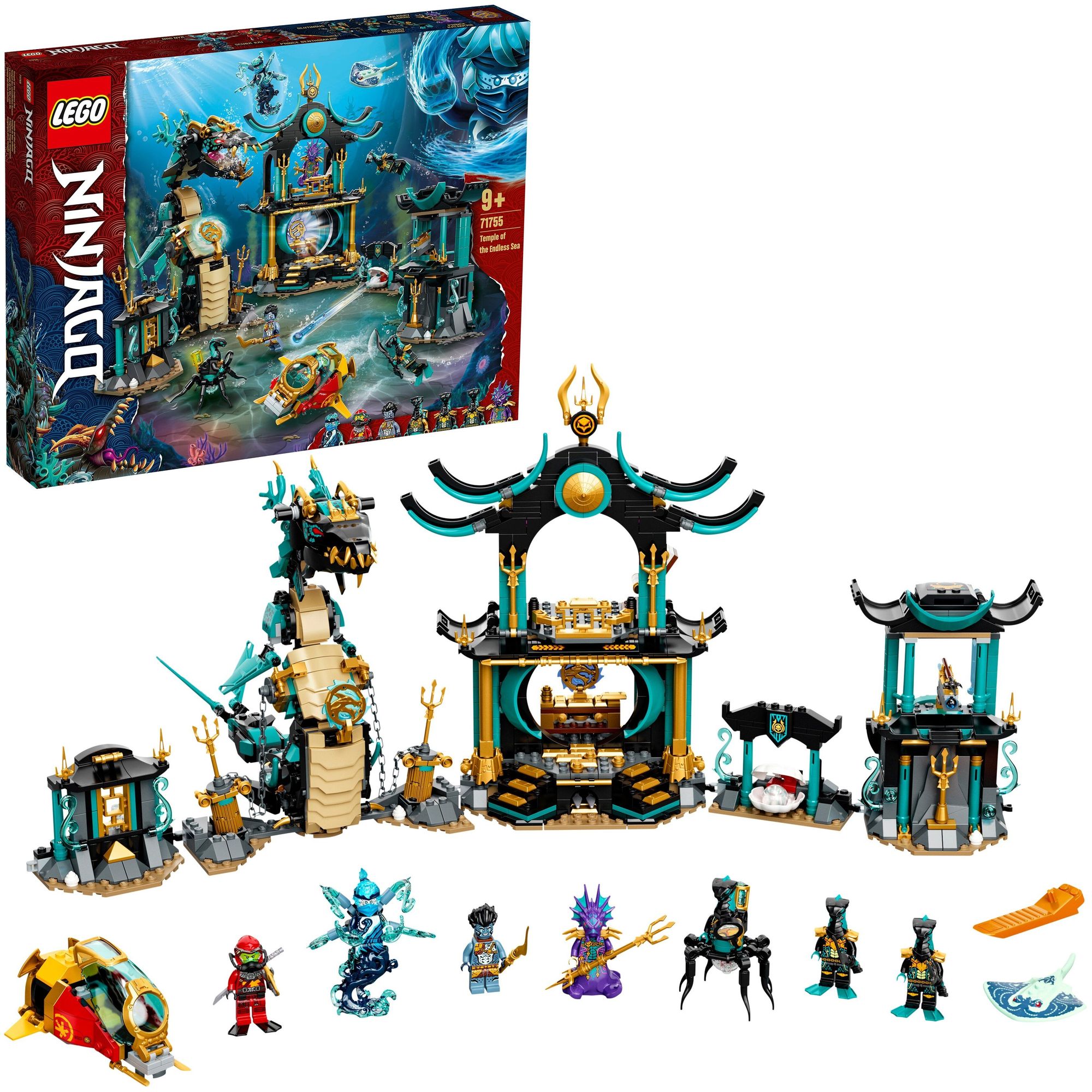 Конструктор LEGO Ninjago "Храм Бескрайнего моря" 71755 в Москвe