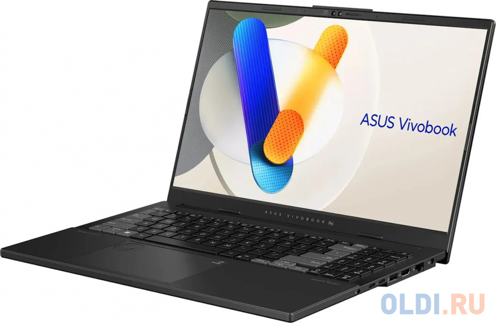 Ноутбук Asus Vivobook Pro 15 OLED N6506MU-MA083 Core Ultra 9 185H 16Gb SSD1Tb NVIDIA GeForce RTX4050 6Gb 15.6" OLED 3K (2880x1620) noOS grey WiFi