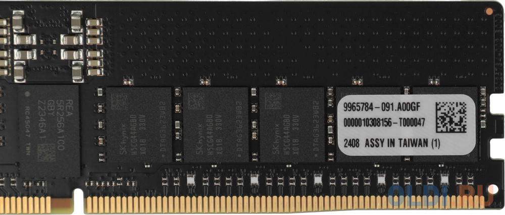 Модуль памяти Kingston 32GB DDR5 6400 FURY Renegade Pro RDIMM Black XMP ECC Registered DIMM (Single Module) 1RX4 32-39-39 1.4V 288-pin 16Gbit