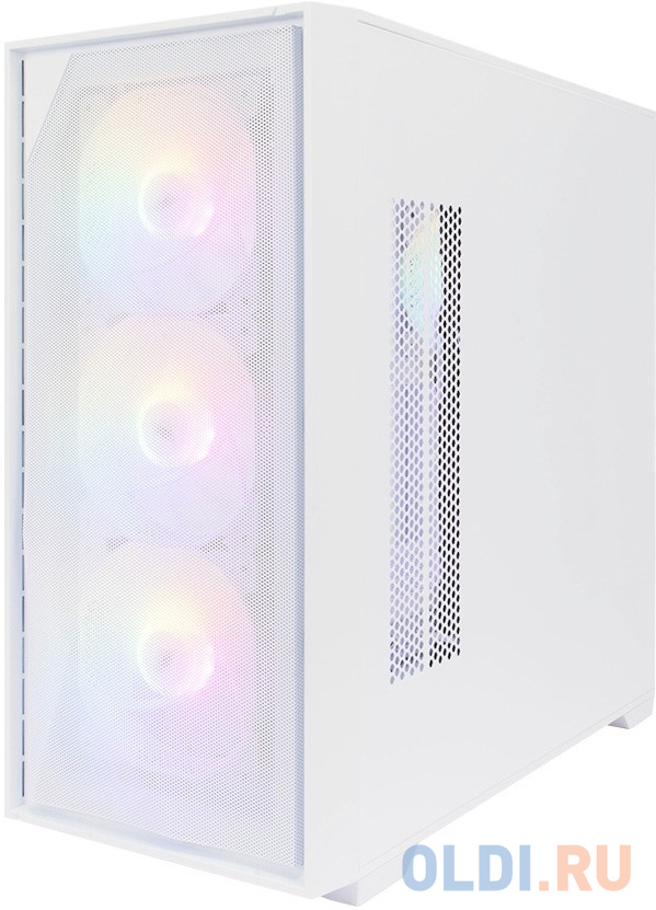 1STPLAYER DK D6 White / mATX / 4x120mm LED fans / D6-WH-4F1-W