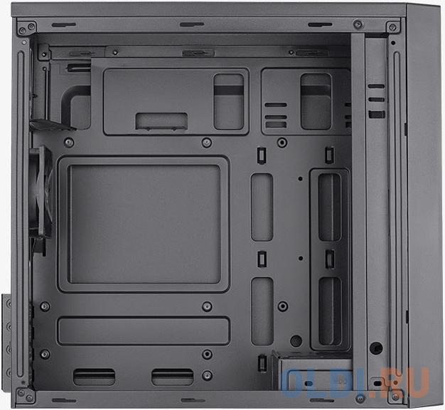 Корпус microATX Aerocool Cs-108-S-BK-v1 Без БП чёрный