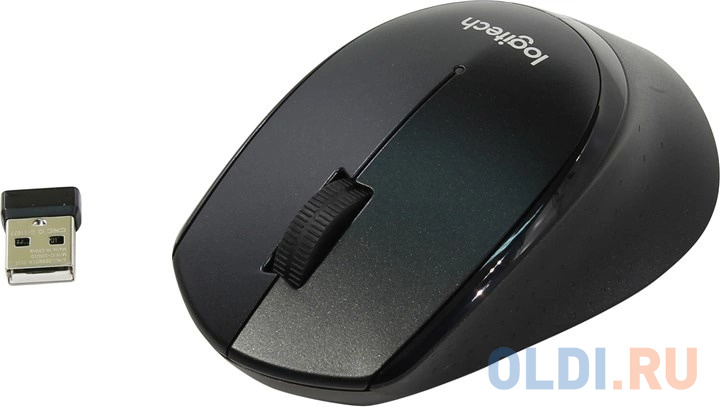 Мышь беспроводная Logitech B330 чёрный USB + радиоканал