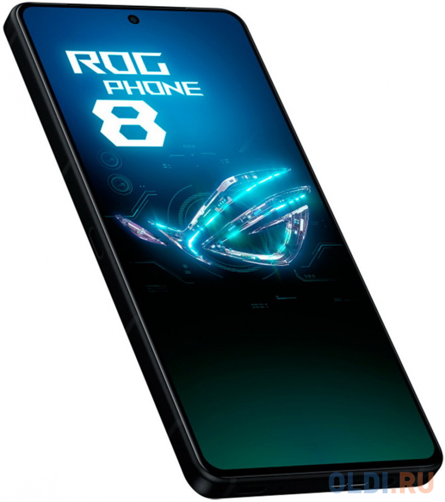 Смартфон Asus AI2401_A ROG Phone 8 256Gb 12Gb черный моноблок 3G 4G 2Sim 6.78" 1080x2400 Android 14 50Mpix 802.11 a/b/g/n/ac/ax/be NFC GPS GSM900