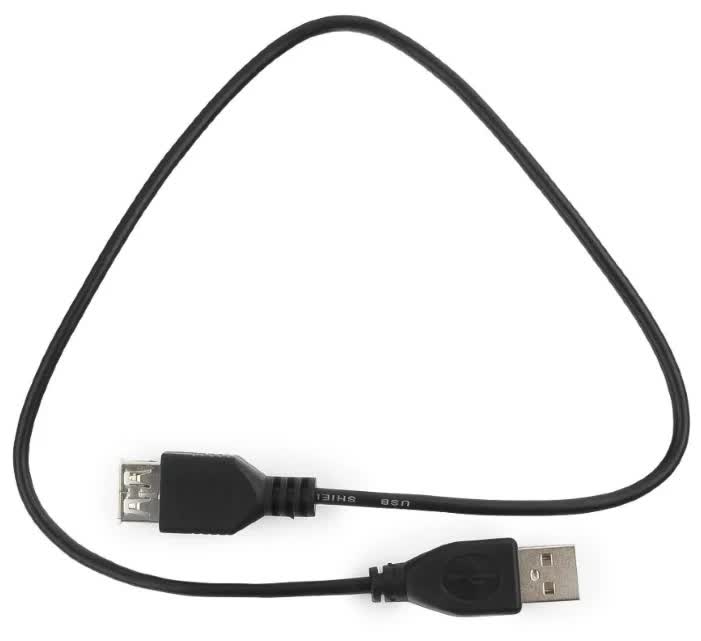 Кабель Гарнизон USB 2.0 AM/AF 0.5m (GCC-USB2-AMAF-0.5M)