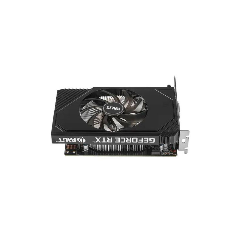 Видеокарта Palit nVidia GeForce RTX 3050 StormX OC 1042Mhz PCI-E 4.0 6144Mb 14000Mhz 96 bit DP HDMI DVI NE63050S18JE-1070F в Москвe