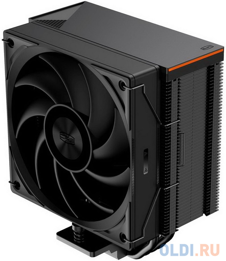 Кулер PCCooler RZ400 BK S115X/1200/1700/18XX/AM4/AM5 (18 шт/кор, TDP 230W, 1x120mm PWM FAN, 4 тепловые трубки 6мм, 500-2200RPM, 28-32dBa) в Москвe