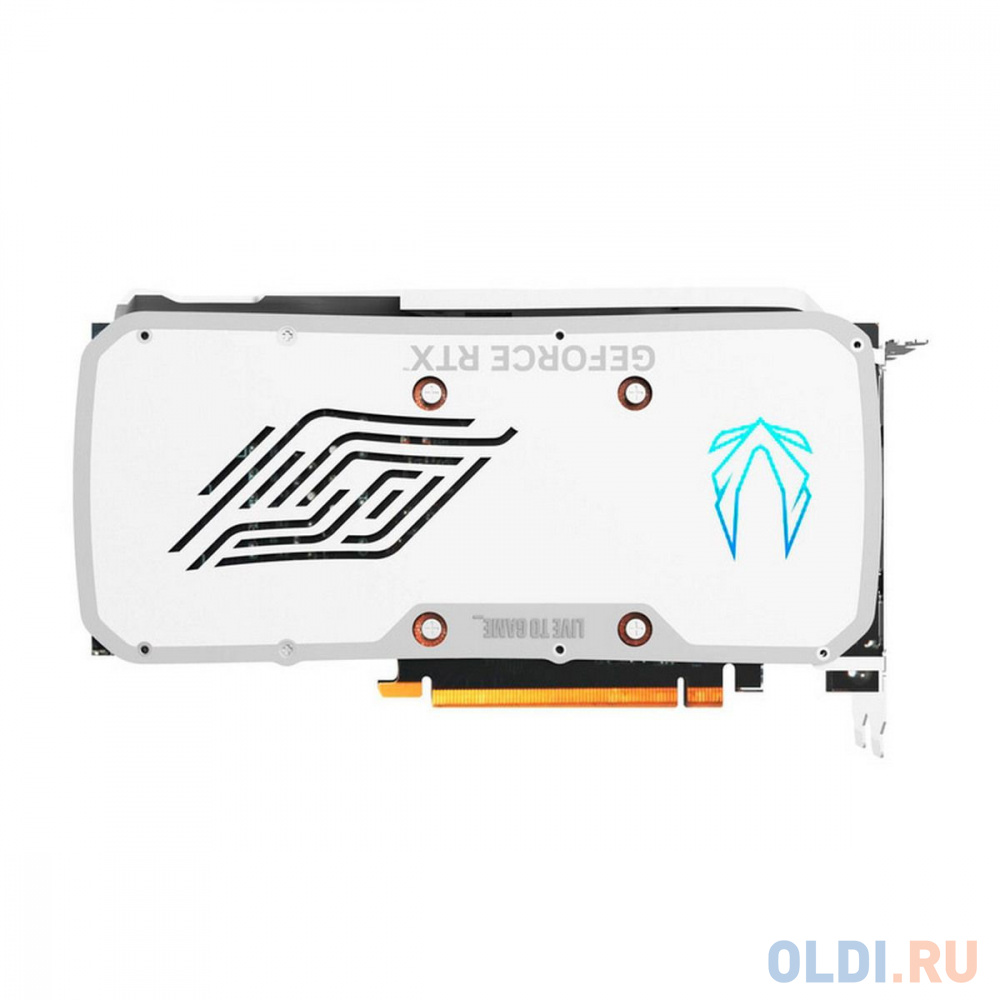 Видеокарта Zotac RTX4070 SUPER ТWIN EDGE ОС WHITE ED 12GB GDDR6X 192bit 3xDP HDMI 2FAN Medium Pack