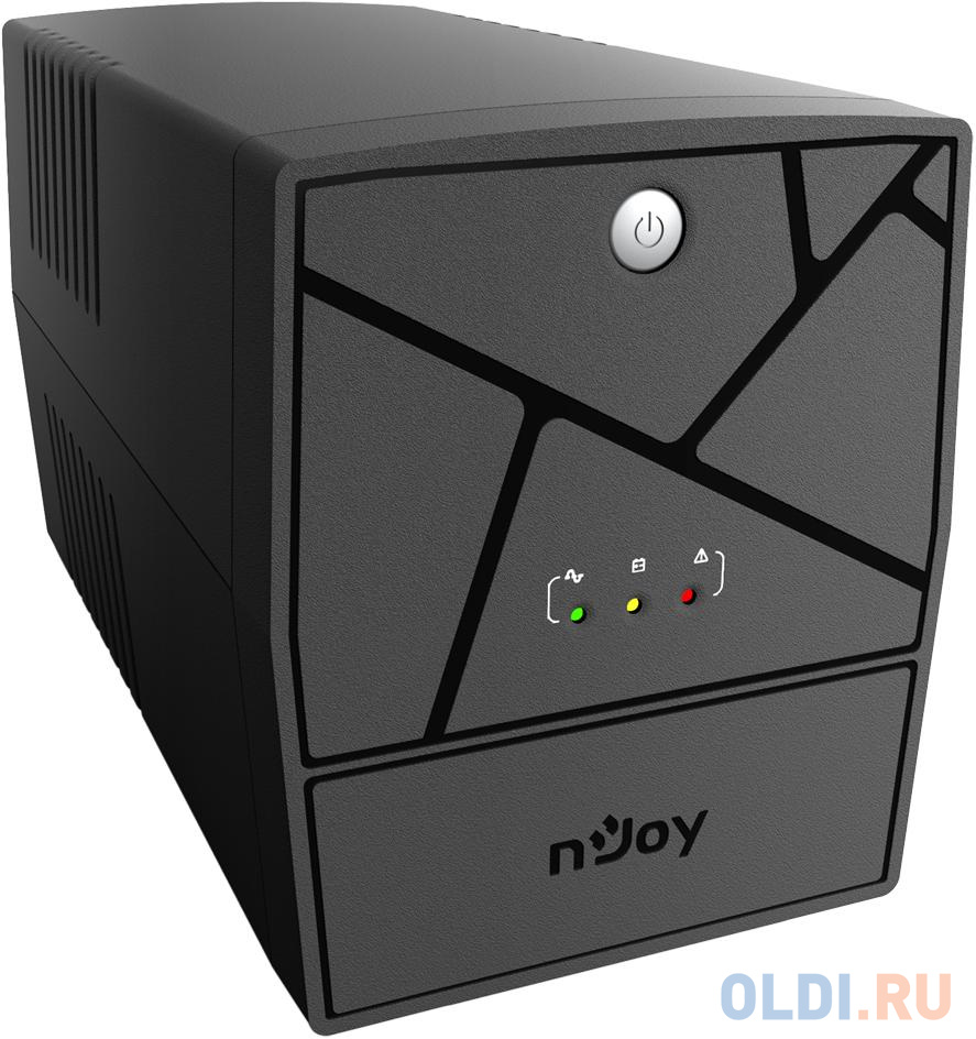 ИБП nJOY UPS 1000VA Keen 1000 USB (эфективная мощьность 600Вт, батарея 7 Ач 2шт, 4  розетки)