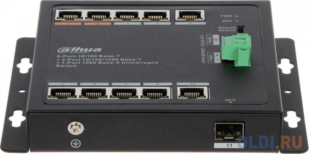 Коммутатор Dahua DH-PFS3111-8ET-96-F 10G 6PoE+ 96W неуправляемый в Москвe