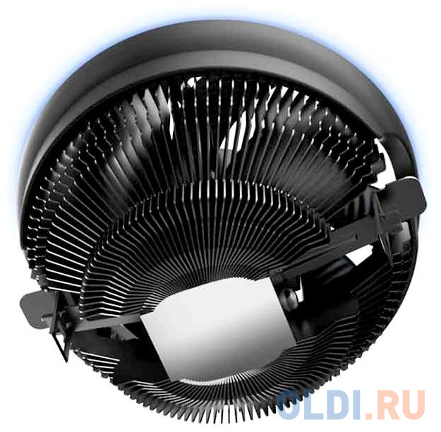 Кулер PCCooler E126M B S775/115X/AM2/2+/AM3/3+/AM4/FM1/FM2/2+ (48 шт/кор, TDP 92W, вент-р 120мм с PWM, Blue LED FAN, 1000-1800RPM, 26.5dBa) Retail Col