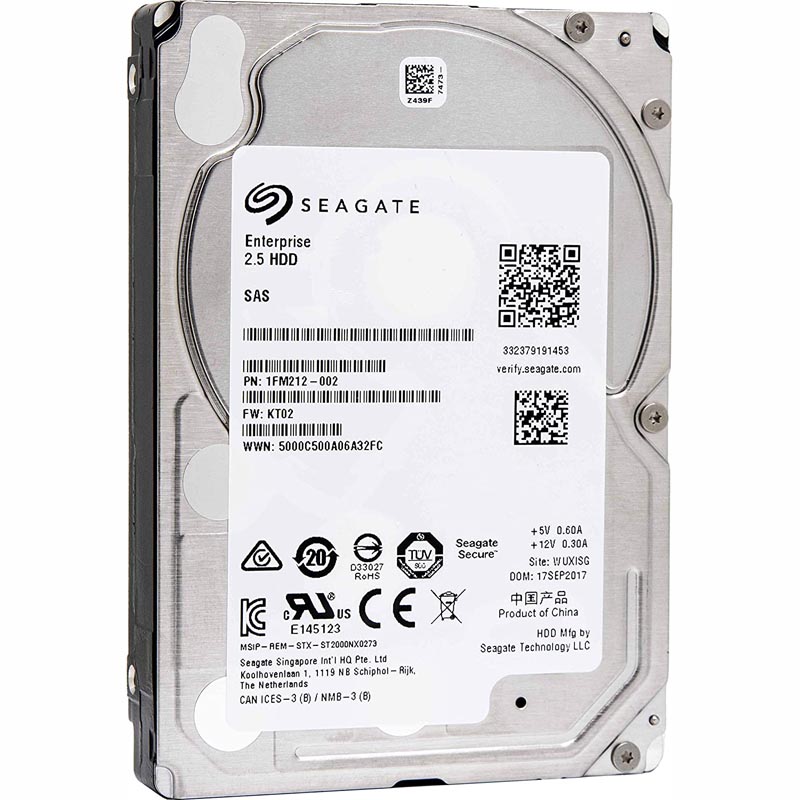 Жесткий диск (HDD) Seagate 1.8Tb, 2.5", 10K, SAS 12Gb/s (HESS10S3180-0030C)