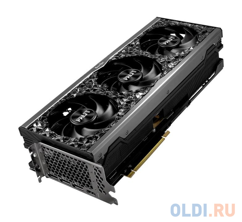 Видеокарта Palit PCI-E 4.0 RTX4070Ti SUPER GAMEROCK NVIDIA GeForce RTX 4070TI Super 16Gb 256bit GDDR6X 2340/21000 HDMIx1 DPx3 HDCP Ret