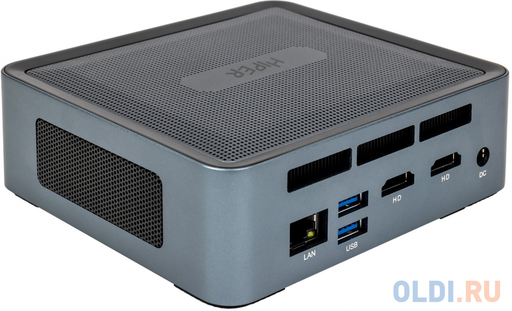 Неттоп Hiper ED20 gray (Core i5 1135G7/8Gb/256Gb SSD/noDVD/VGA int/noOS) (I5115R8N2NSG)