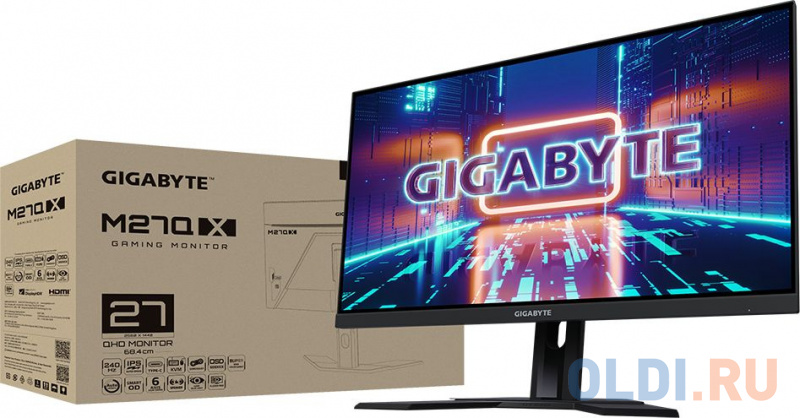 Монитор Gigabyte 27" M27Q X IPS 2560x1440 240Hz FreeSync Premium 350cd/m2 16:9