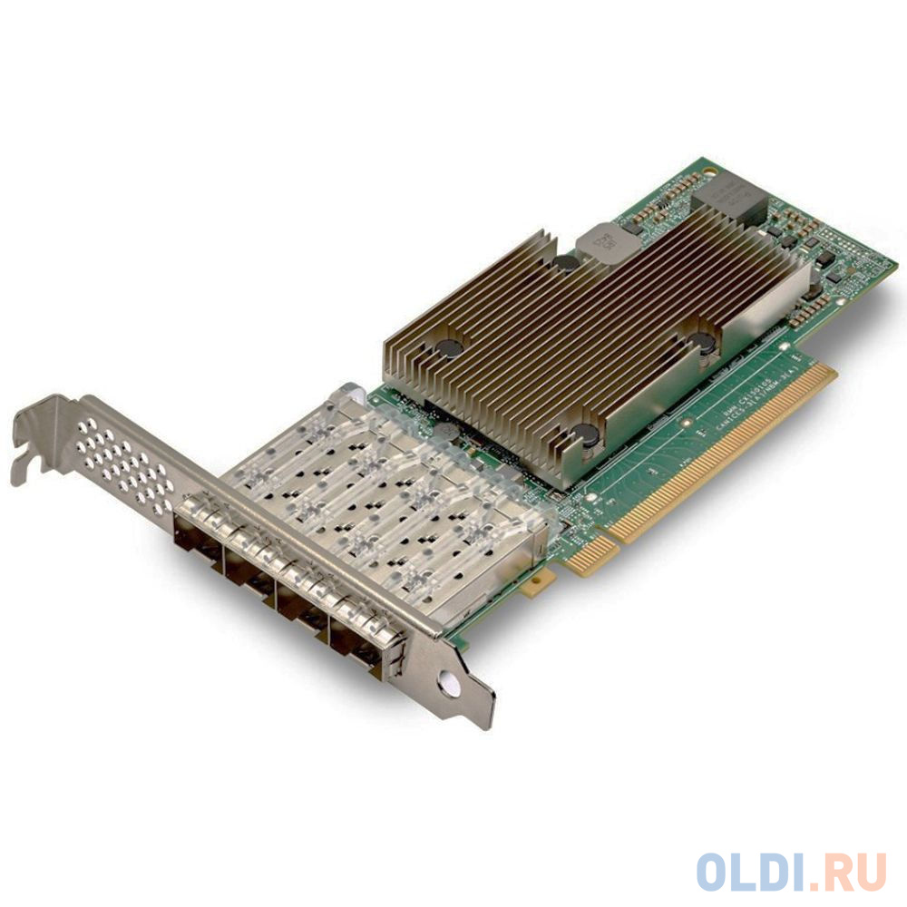 NetXtreme P425G (BCM957504-P425G)   4x25GbE (25/10GbE), PCIe 4.0 x16, SFP28, BCM57504, Ethernet Adapter в Москвe