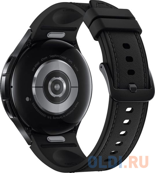 Смарт-часы Samsung Galaxy Watch 6 Classic LTE 47мм 1.5" AMOLED корп.черный рем.черный (SM-R965FZKACAU) в Москвe