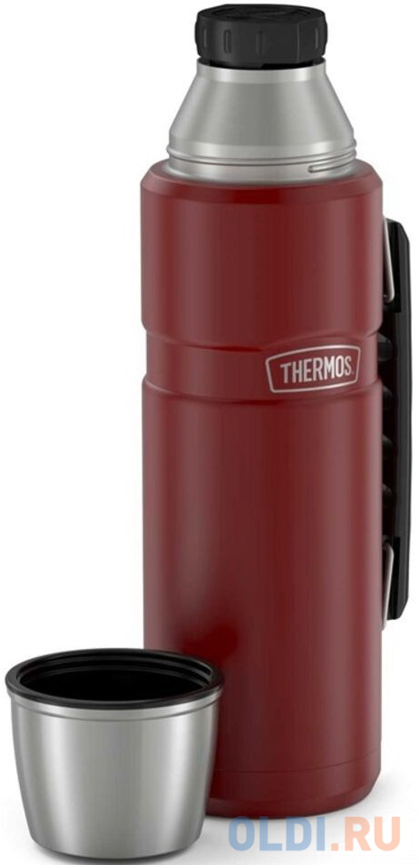 Thermos Термос KING SK2010 Rustic Red, карминно-красный, 1,2 л.