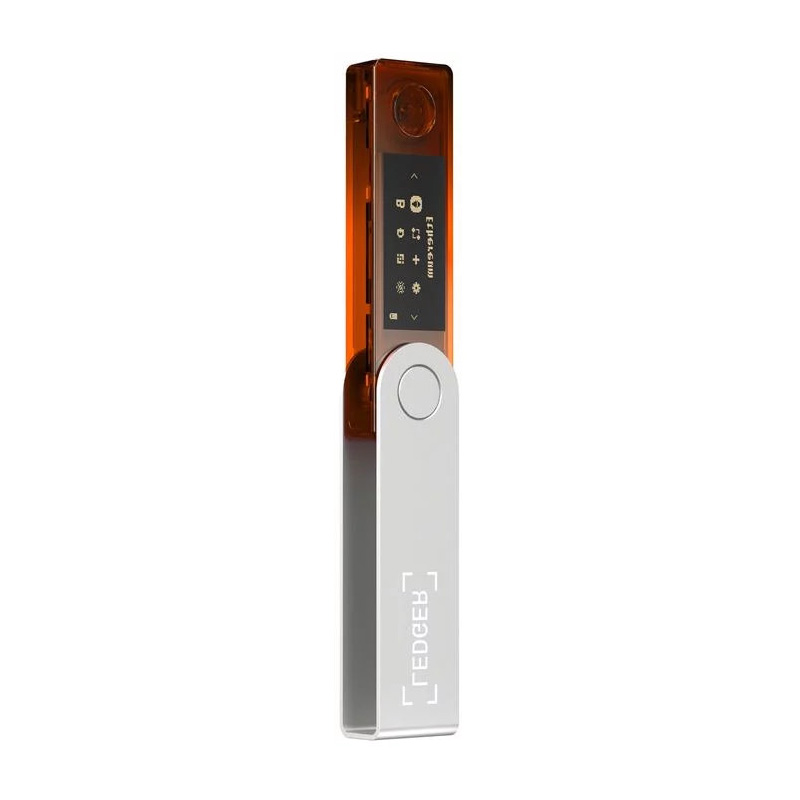 Аппаратный криптокошелек Ledger Nano X Orange