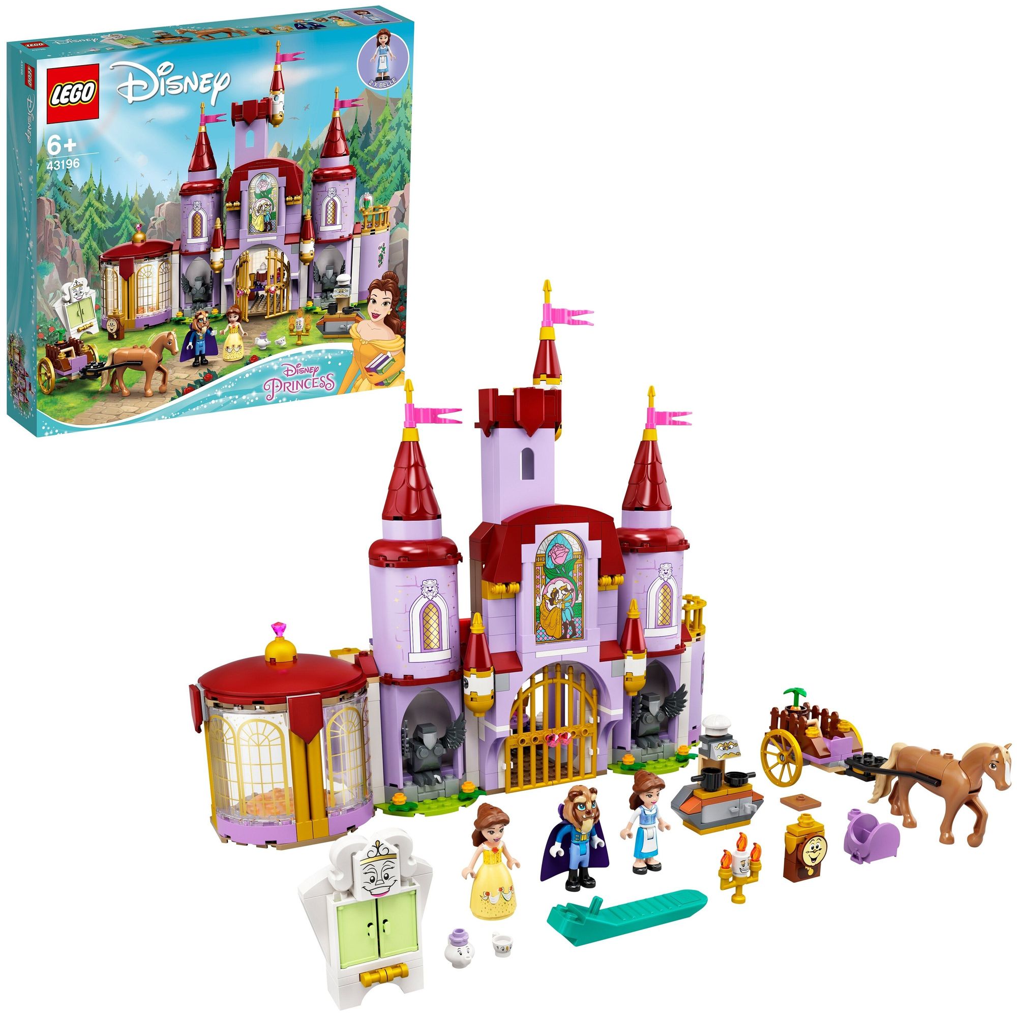 Конструктор LEGO Disney Princess "Замок Белль и Чудовища" 43196